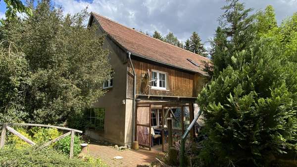 Rückansicht Rückansicht - Einfamilienhaus in 02763 Oberseifersdorf mit 128m² kaufen