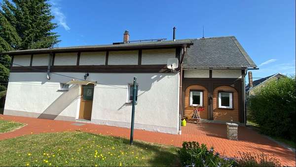 Rückansicht Rückansicht - Einfamilienhaus in 02727 Ebersbach-Neugersdorf mit 120m² kaufen