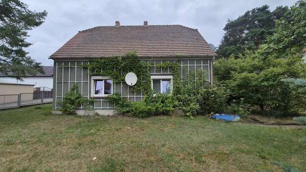 Seitenansicht Wohnhaus Seitenansicht Wohnhaus - Einfamilienhaus in 02943 Boxberg mit 113m² kaufen