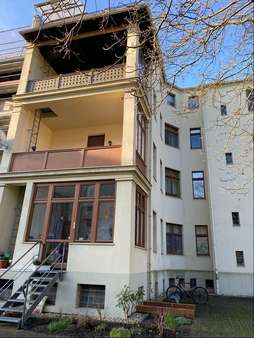 Rückansicht mit Balkonanlage - Mehrfamilienhaus in 02826 Görlitz mit 610m² kaufen