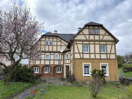 Seitenansicht - Zweifamilienhaus in 02788 Schlegel mit 190m² kaufen