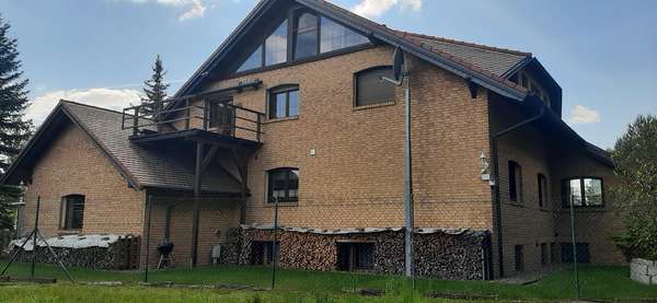 hintere Ansicht hintere Ansicht - Einfamilienhaus in 02956 Rietschen mit 440m² kaufen