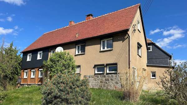 Straßenansicht - Einfamilienhaus in 02708 Lawalde-Lauba mit 160m² kaufen