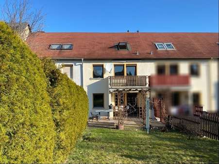 Gartenseite - Reihenmittelhaus in 02727 Ebersbach-Neugersdorf mit 130m² kaufen