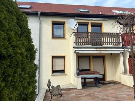 Rückansicht - Reihenmittelhaus in 02727 Ebersbach-Neugersdorf mit 130m² kaufen