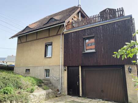 Seitenansicht - Doppelhaushälfte in 02779 Großschönau mit 110m² kaufen