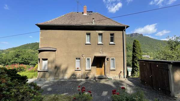 Außenansicht - Einfamilienhaus in 01824 Königstein mit 112m² kaufen