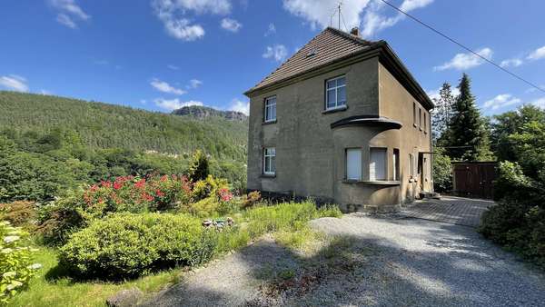 Außenansicht - Einfamilienhaus in 01824 Königstein mit 112m² kaufen