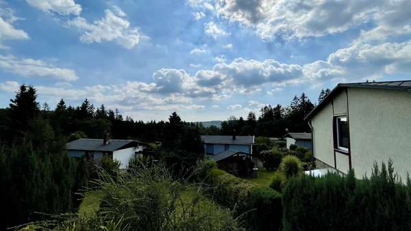 Ausblick von der Terrasse - Grundstück in 01816 Bad Gottleuba-Berggießhübel mit 410m² kaufen