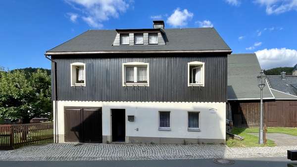 Ansicht Straße - Stadthaus in 01778 Geising mit 116m² kaufen