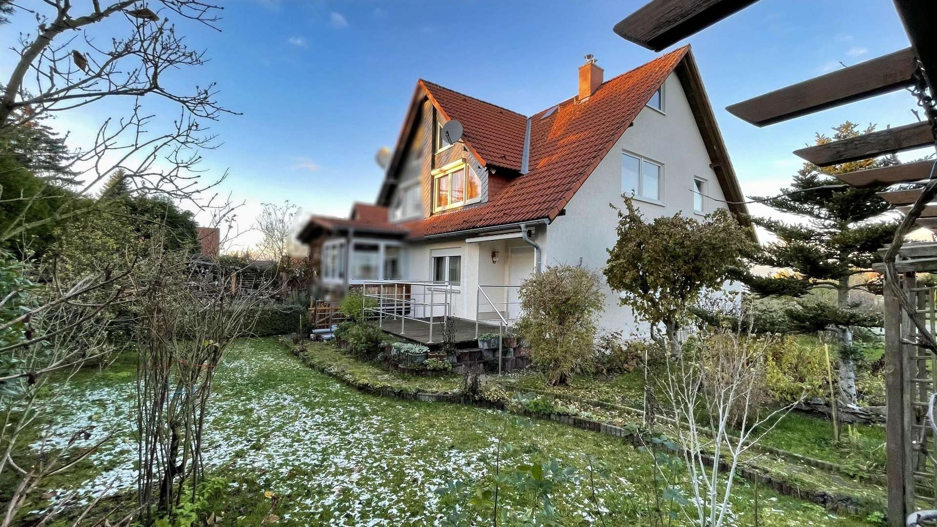 Garten - Doppelhaushälfte in 01796 Struppen mit 96m² kaufen