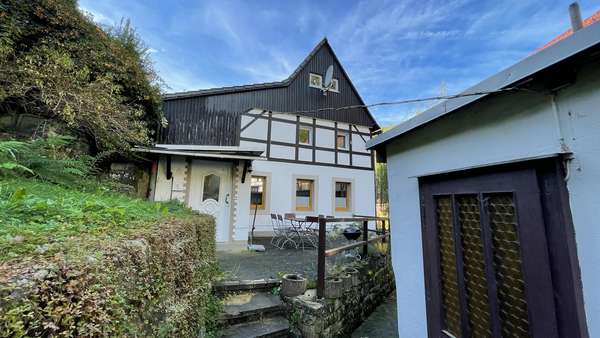 Haus 1 - Außenansicht - Einfamilienhaus in 01824 Kurort Rathen mit 298m² kaufen