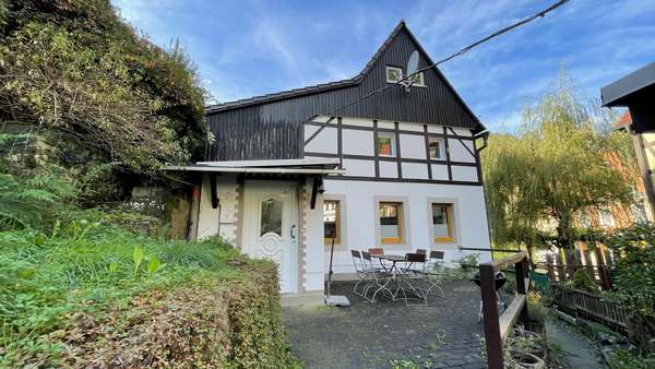 Haus 1 - Außenansicht - Einfamilienhaus in 01824 Kurort Rathen mit 298m² kaufen