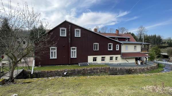 Ansicht Rückseite Ansicht Rückseite - Einfamilienhaus in 01768 Glashütte mit 330m² kaufen
