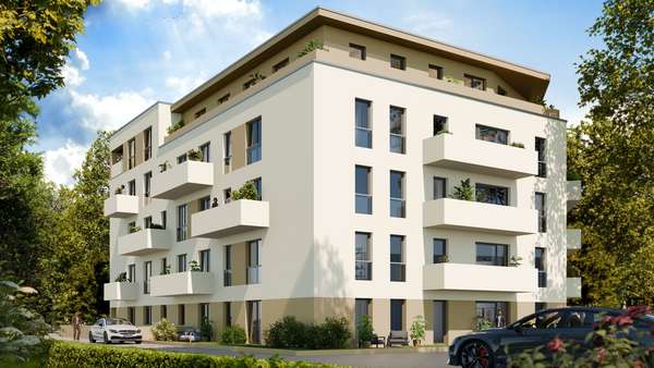 Außenvisualisierung - Etagenwohnung in 01217 Dresden mit 37m² kaufen