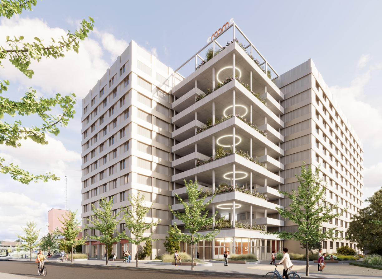 Visualisierung Außenansicht - Etagenwohnung in 01069 Dresden mit 28m² kaufen