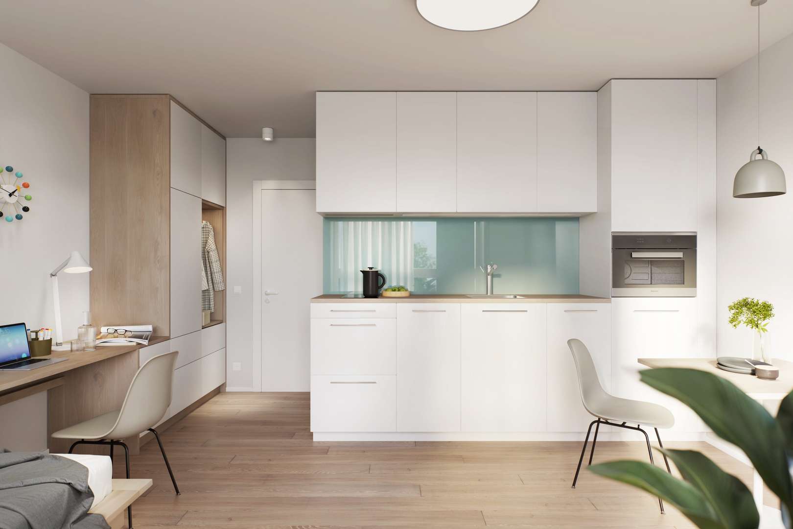 Visualisierung Innenansicht - Etagenwohnung in 01069 Dresden mit 27m² kaufen