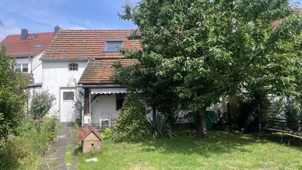 Ansicht vom Garten Ansicht vom Garten - Reihenmittelhaus in 02997 Wittichenau mit 130m² kaufen