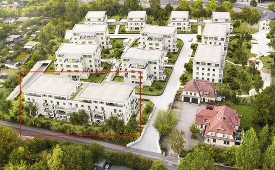Luftbild - Erdgeschosswohnung in 01796 Pirna mit 43m² kaufen