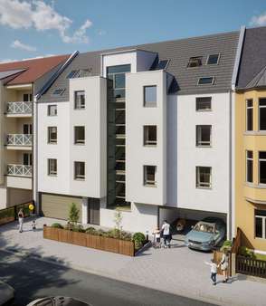 Außenvisualisierung Außenvisualisierung - Etagenwohnung in 01279 Dresden mit 97m² kaufen