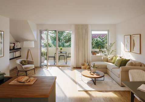 Innenvisualisierung Innenvisualisierung - Etagenwohnung in 01279 Dresden mit 96m² kaufen