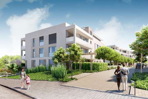 Visualisierung Außenansicht - Etagenwohnung in 01159 Dresden mit 60m² kaufen