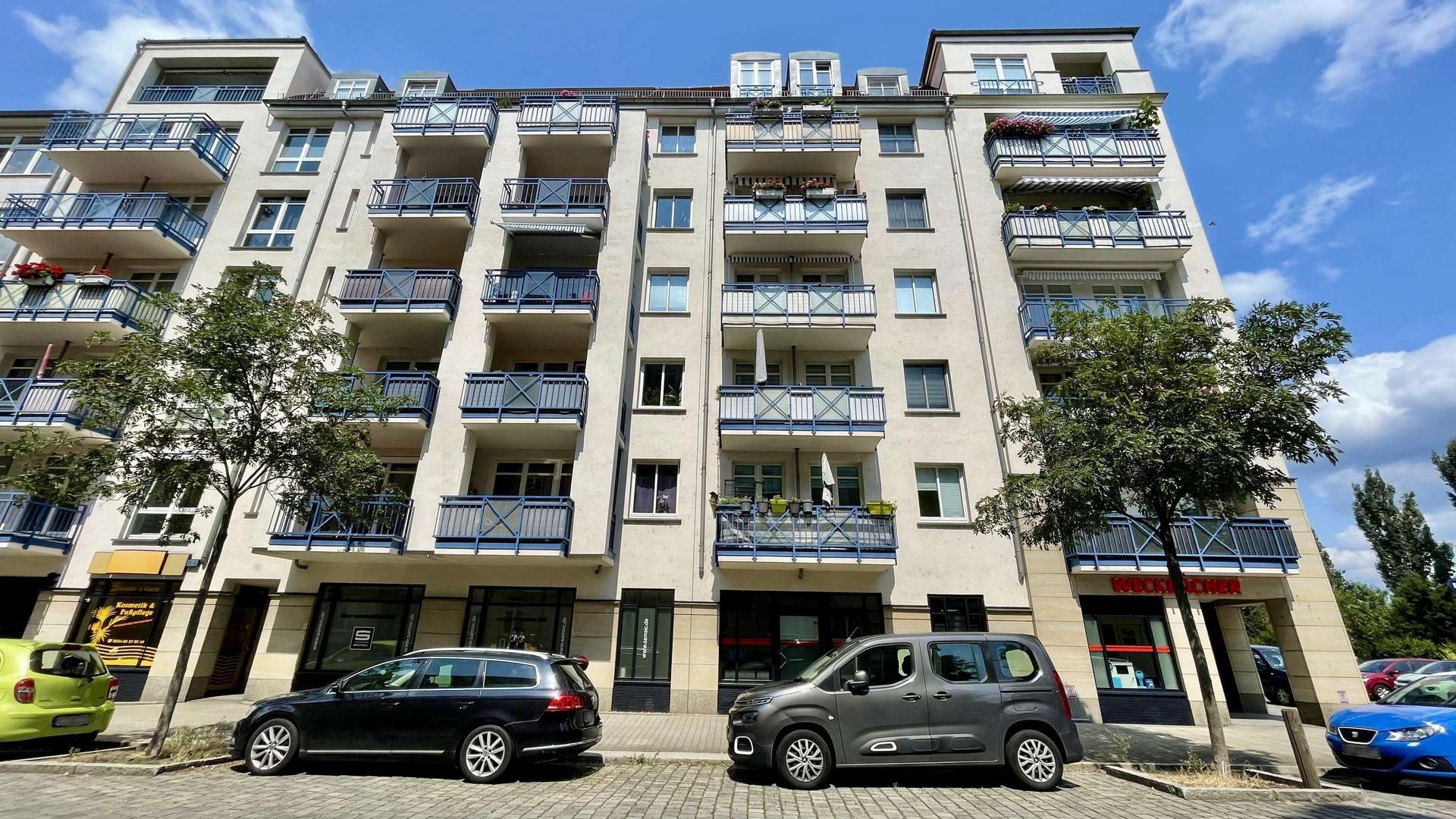 Seitenansicht - Etagenwohnung in 01307 Dresden mit 53m² kaufen