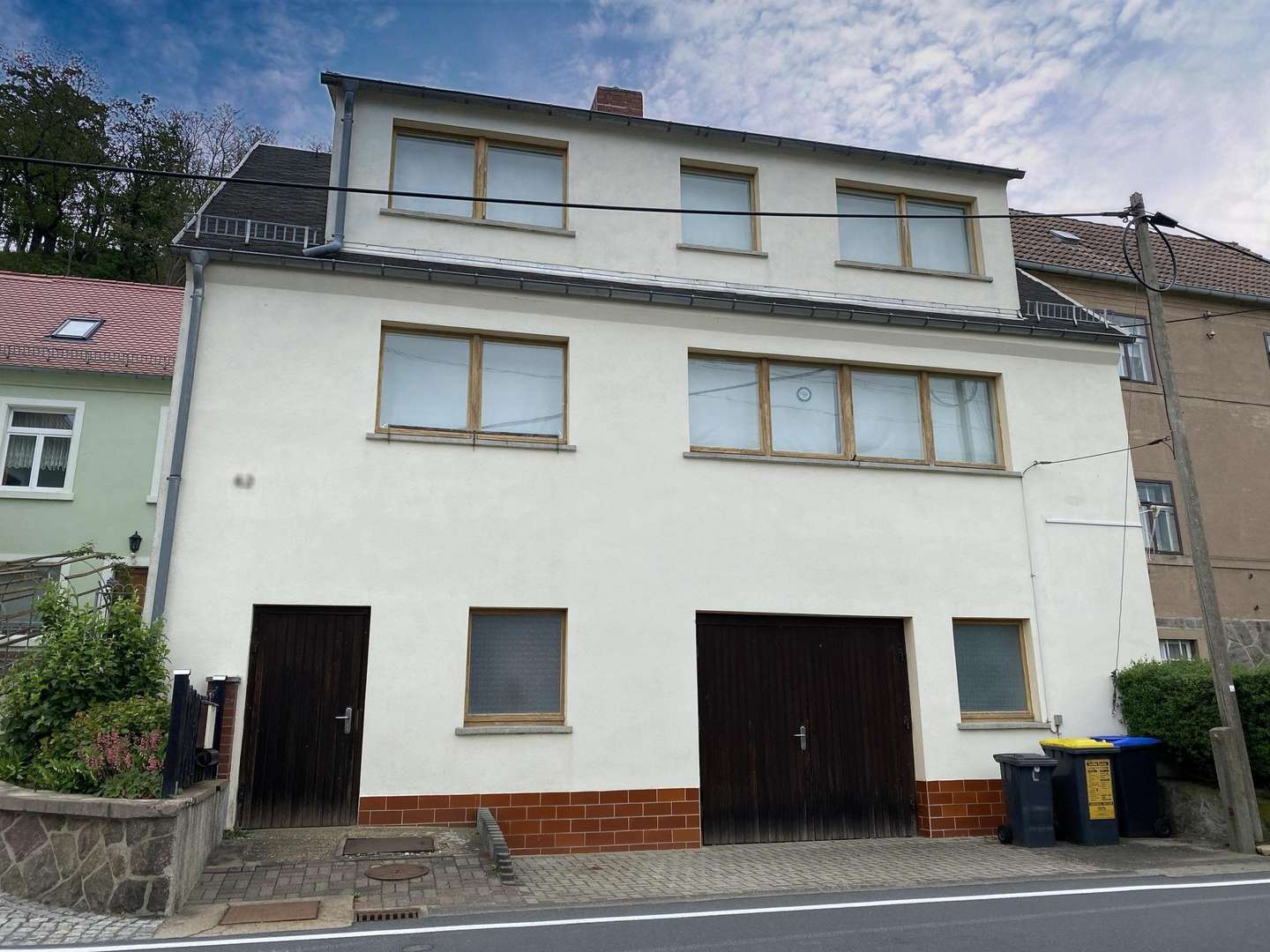 Ansicht von der Straße - Einfamilienhaus in 01665 Diera-Zehren mit 129m² kaufen