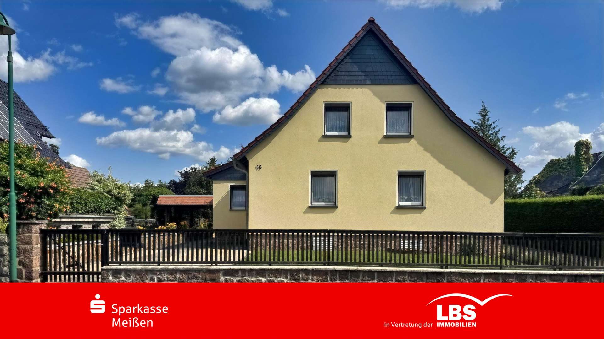 Straßenansicht - Einfamilienhaus in 01561 Großenhain mit 99m² kaufen