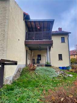 Balkon und Terrasse - Zweifamilienhaus in 01468 Moritzburg mit 240m² kaufen