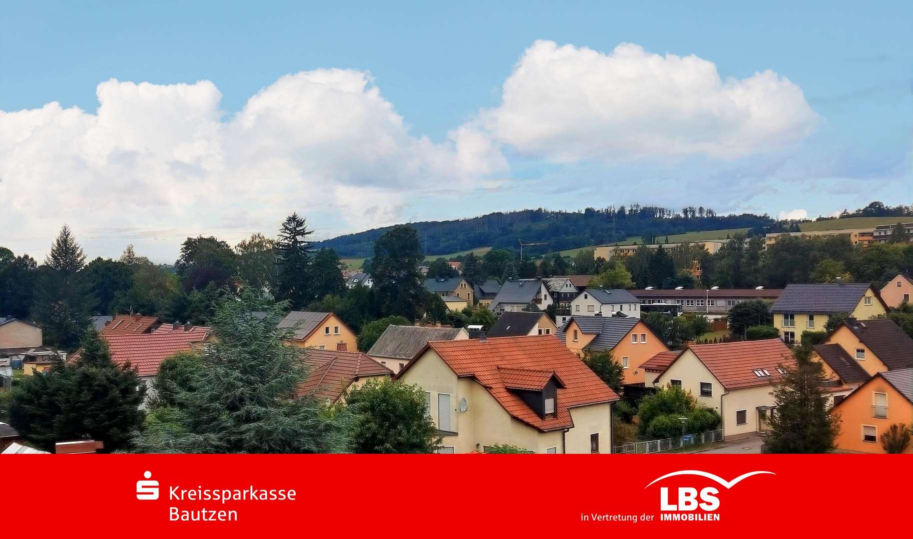Blick aus dem Fenster - Zweifamilienhaus in 02681 Wilthen mit 162m² kaufen