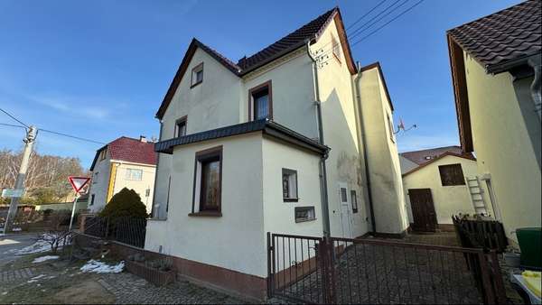Außenansicht Außenansicht - Einfamilienhaus in 01877 Schmölln-Putzkau mit 106m² kaufen