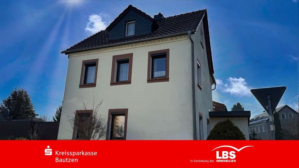 Außenansicht Außenansicht - Einfamilienhaus in 01877 Schmölln-Putzkau mit 106m² kaufen