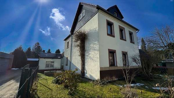 Außenansicht Außenansicht - Einfamilienhaus in 01877 Schmölln-Putzkau mit 106m² kaufen