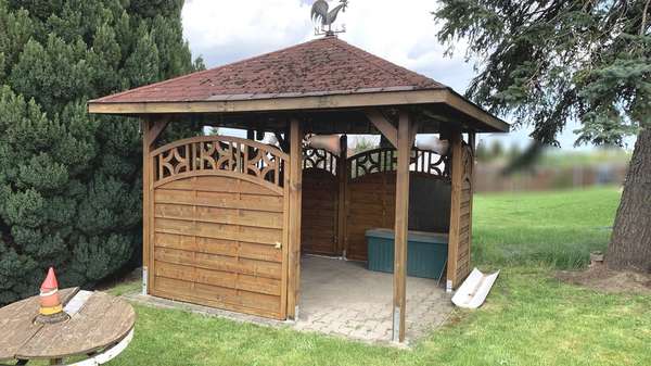 Terrasse Gartenbereich - Einfamilienhaus in 04749 Jahnatal mit 70m² kaufen