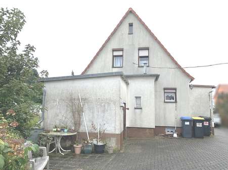 Hofansicht - Einfamilienhaus in 04720 Großweitzschen mit 65m² kaufen