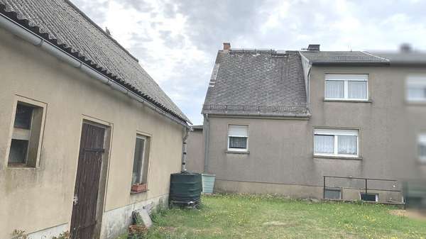 Gartenansicht - Doppelhaushälfte in 04720 Döbeln mit 120m² kaufen
