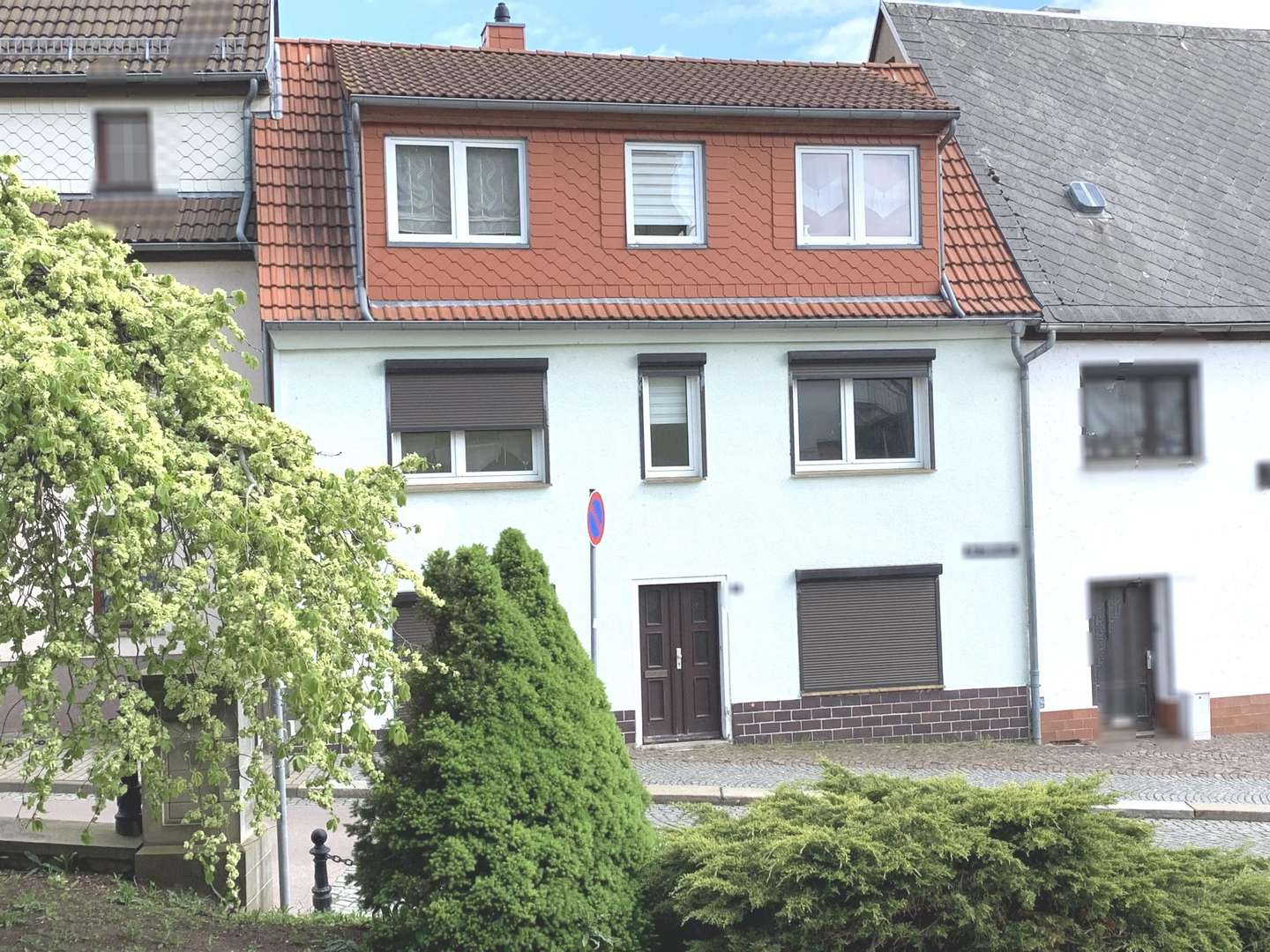 Straßenansicht - Reihenmittelhaus in 04741 Roßwein mit 95m² kaufen