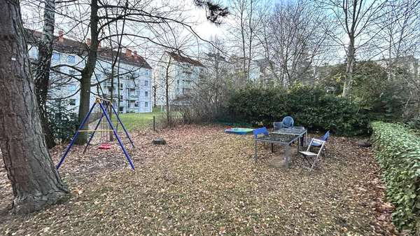 Garten zum Objekt - Maisonette-Wohnung in 09112 Chemnitz mit 112m² kaufen