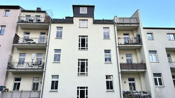 Rückansicht - Maisonette-Wohnung in 09112 Chemnitz mit 112m² kaufen