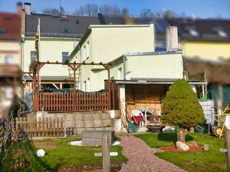 Gartenansicht - Reihenmittelhaus in 08371 Glauchau mit 163m² kaufen