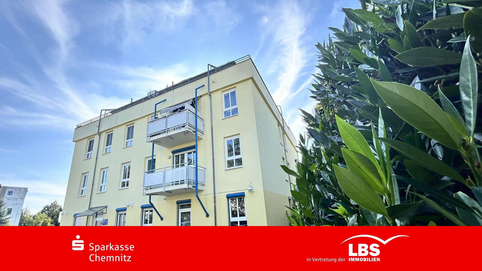 Außenansicht Hofseite - Maisonette-Wohnung in 09120 Chemnitz mit 82m² kaufen