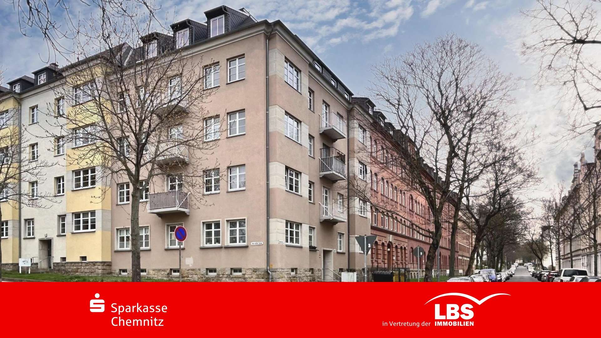 Hausansicht - Etagenwohnung in 09131 Chemnitz mit 48m² kaufen