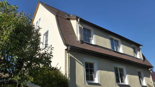 Rückansicht - Zweifamilienhaus in 09350 Lichtenstein mit 190m² kaufen