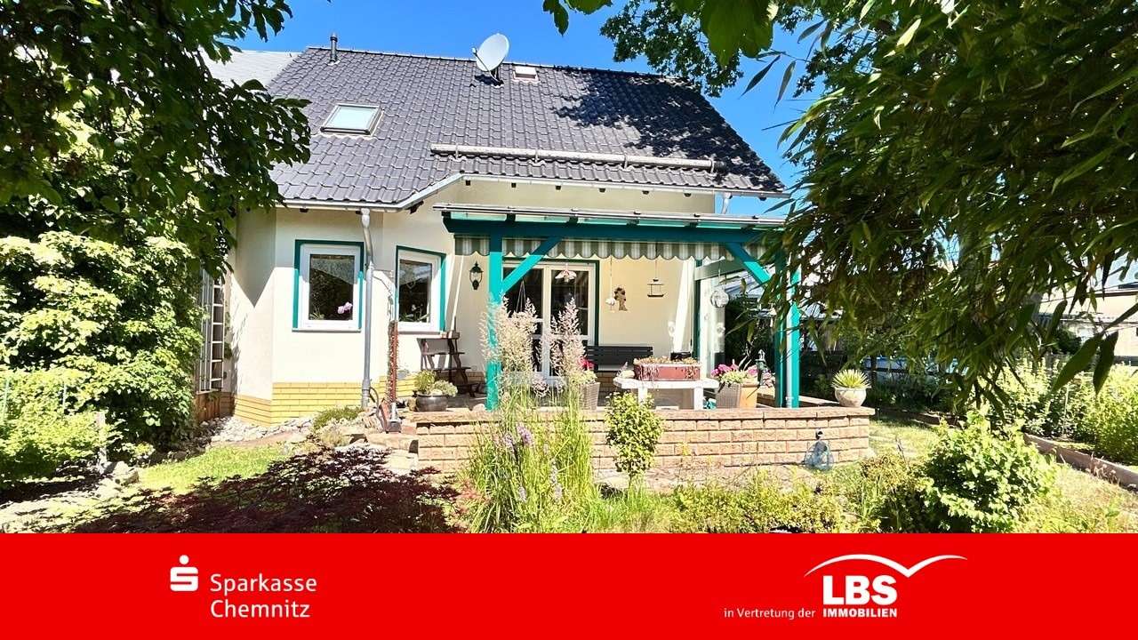 Titelbild Titelbild - Einfamilienhaus in 09212 Limbach-Oberfrohna mit 82m² kaufen