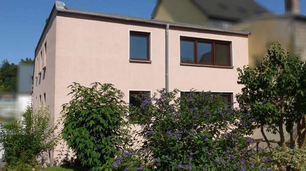 Ansicht Gartenseite - Reihenendhaus in 09350 Lichtenstein mit 162m² kaufen