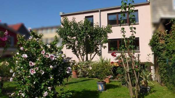 Ansicht Gartenseite - Reihenendhaus in 09350 Lichtenstein mit 162m² kaufen