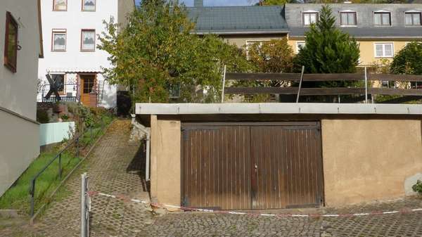 Ansicht Straßenseite Ansicht Straßenseite - Doppelhaushälfte in 08393 Meerane mit 86m² kaufen