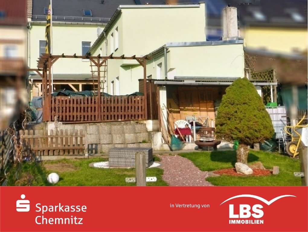 Gartenansicht - Reihenmittelhaus in 08371 Glauchau mit 163m² kaufen