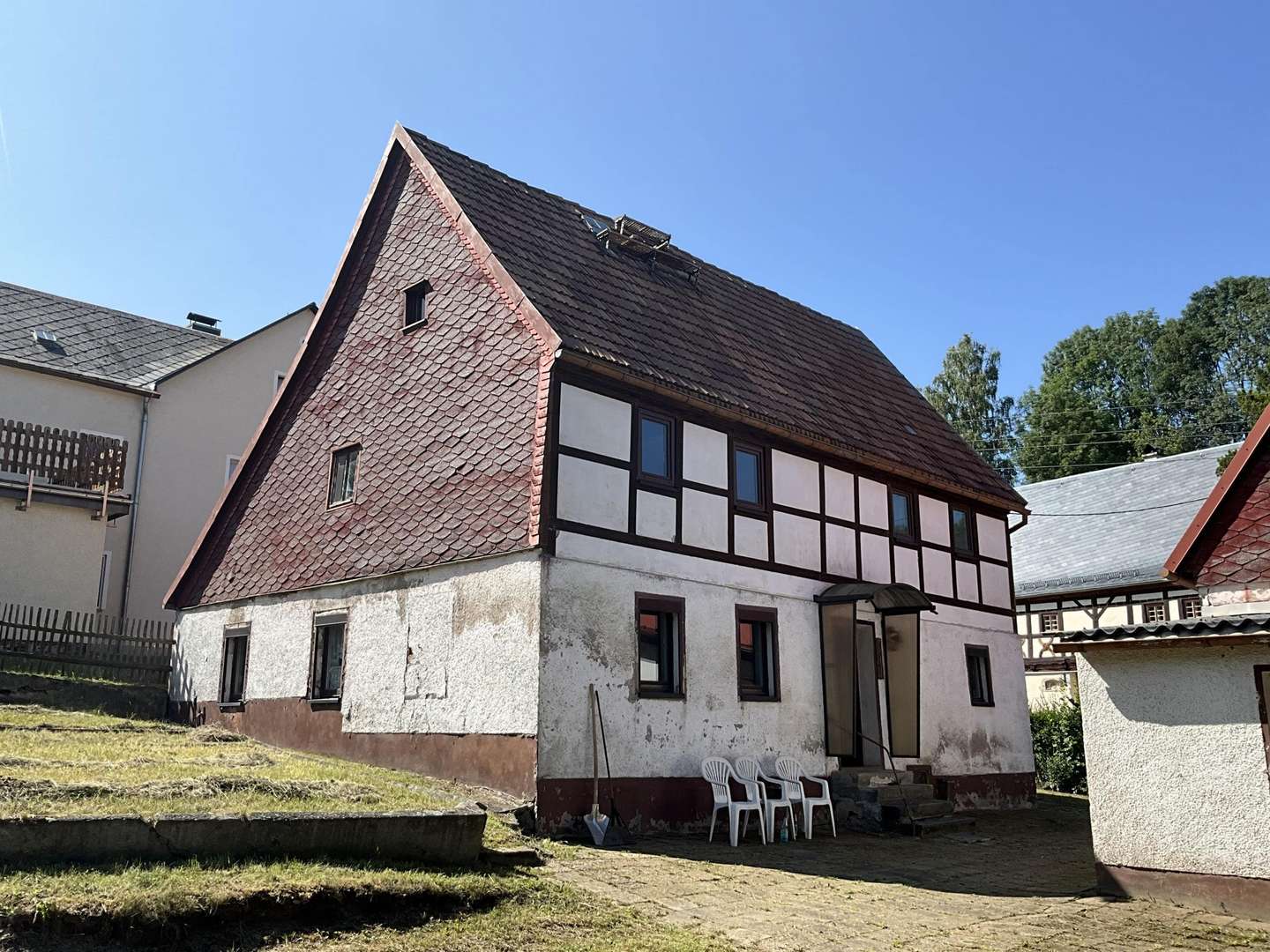 Hausansicht - Einfamilienhaus in 09603 Großschirma mit 107m² kaufen